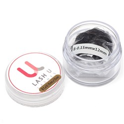 LASH U LASHES J-curl lashes (tub) 0 20mm x 13mm 